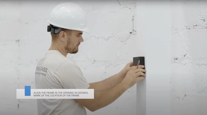 How to Install KOMPAS Aluminum and Glass Partition