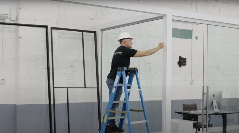 How to Install TREVI Steel Partition with Double Swing Doors