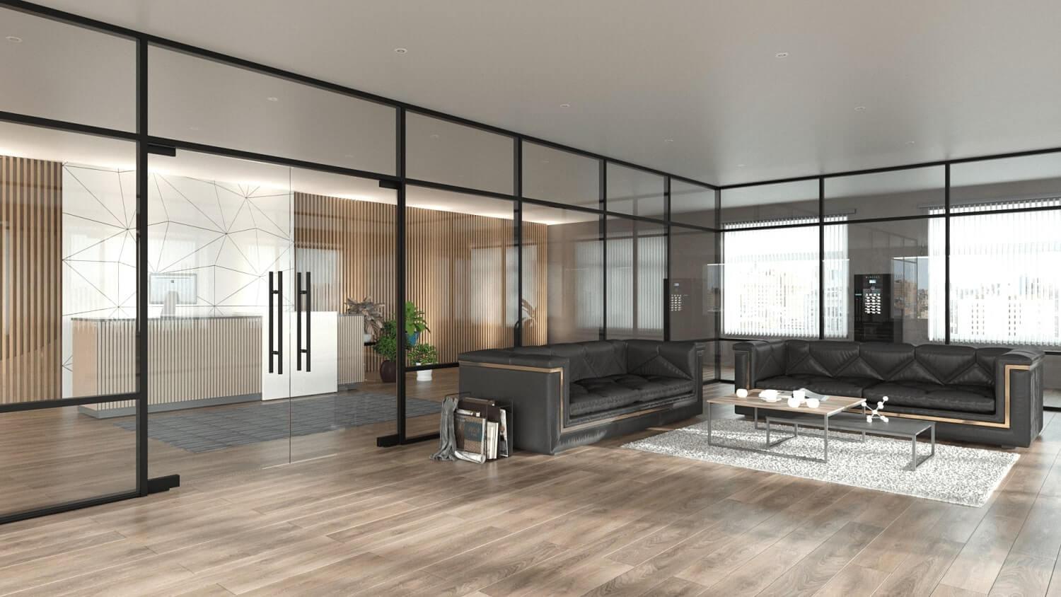 Kompas Glass Partition