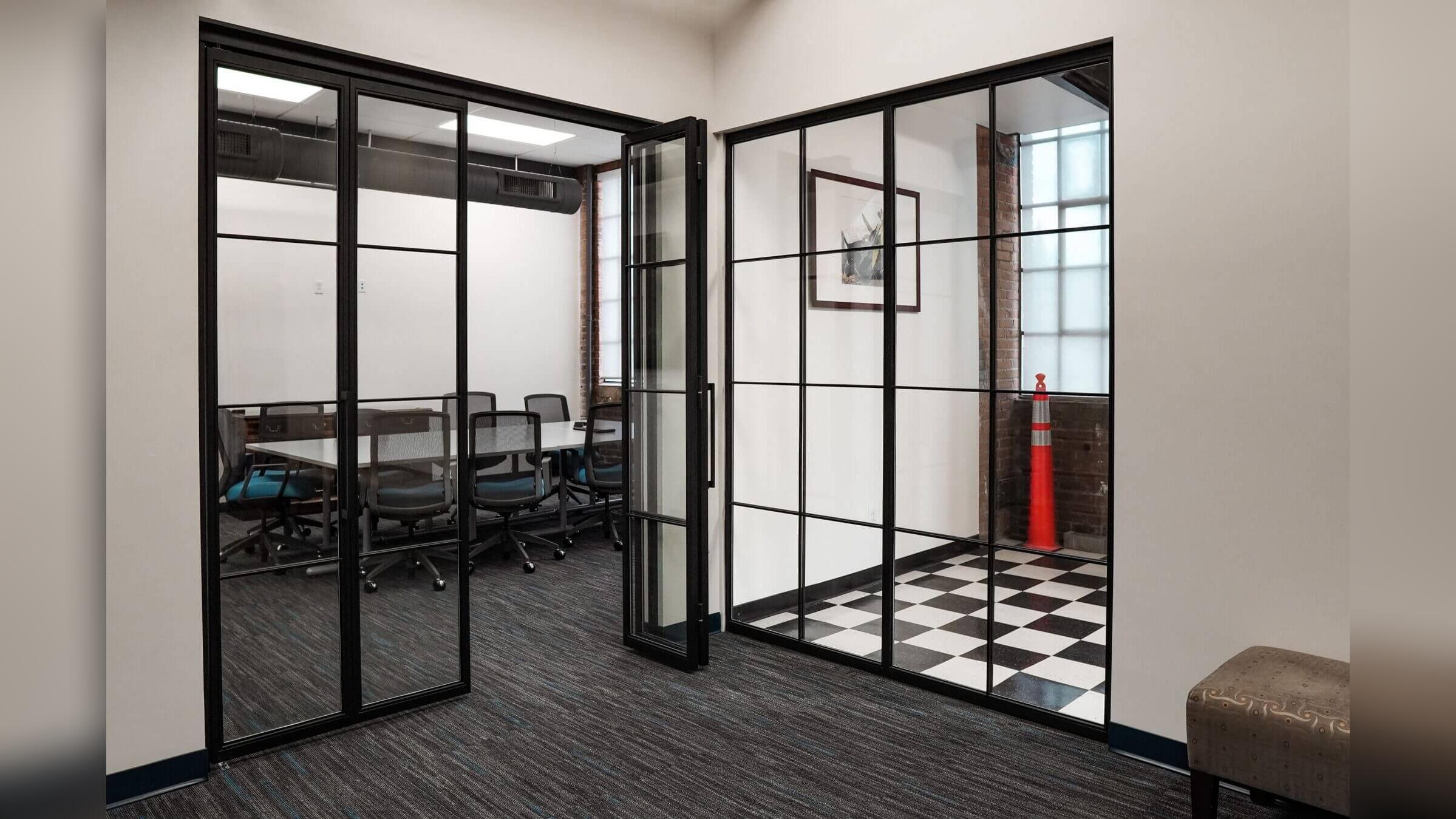 Steel Partition – Bi Folding