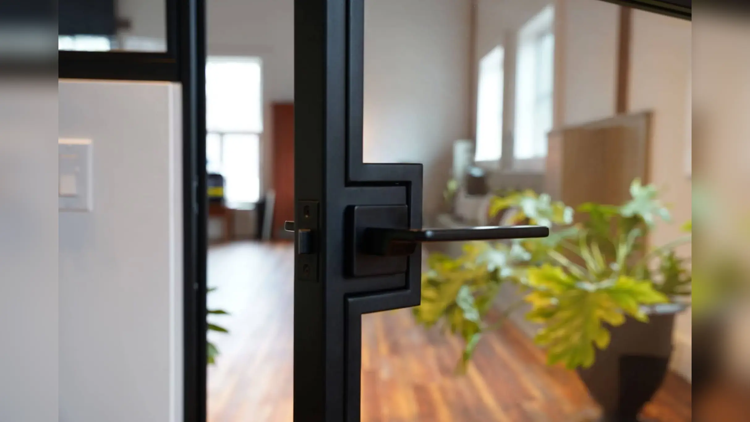 Steel Partitions – Swing Doors