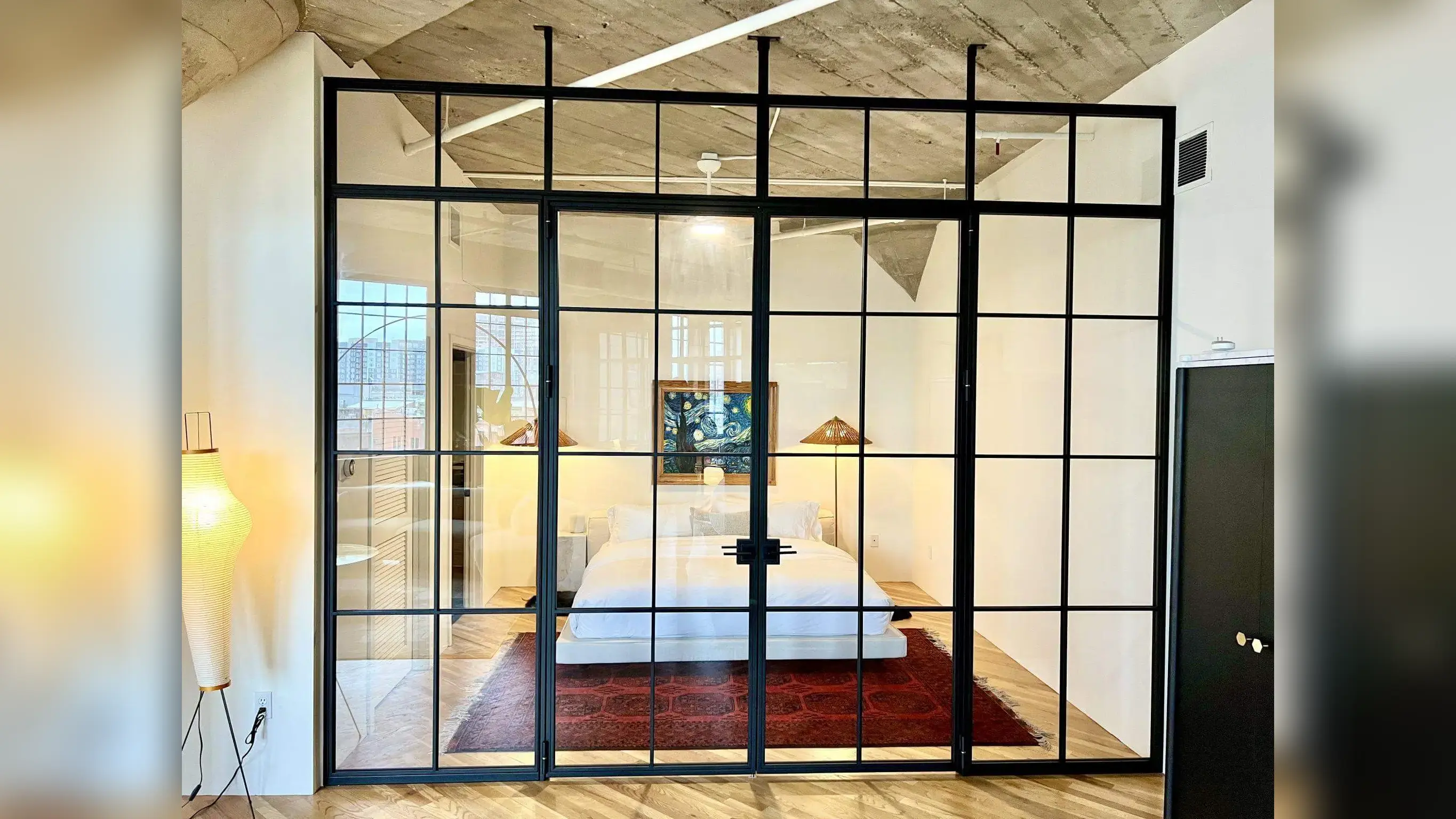 Steel Partition – Swing Doors