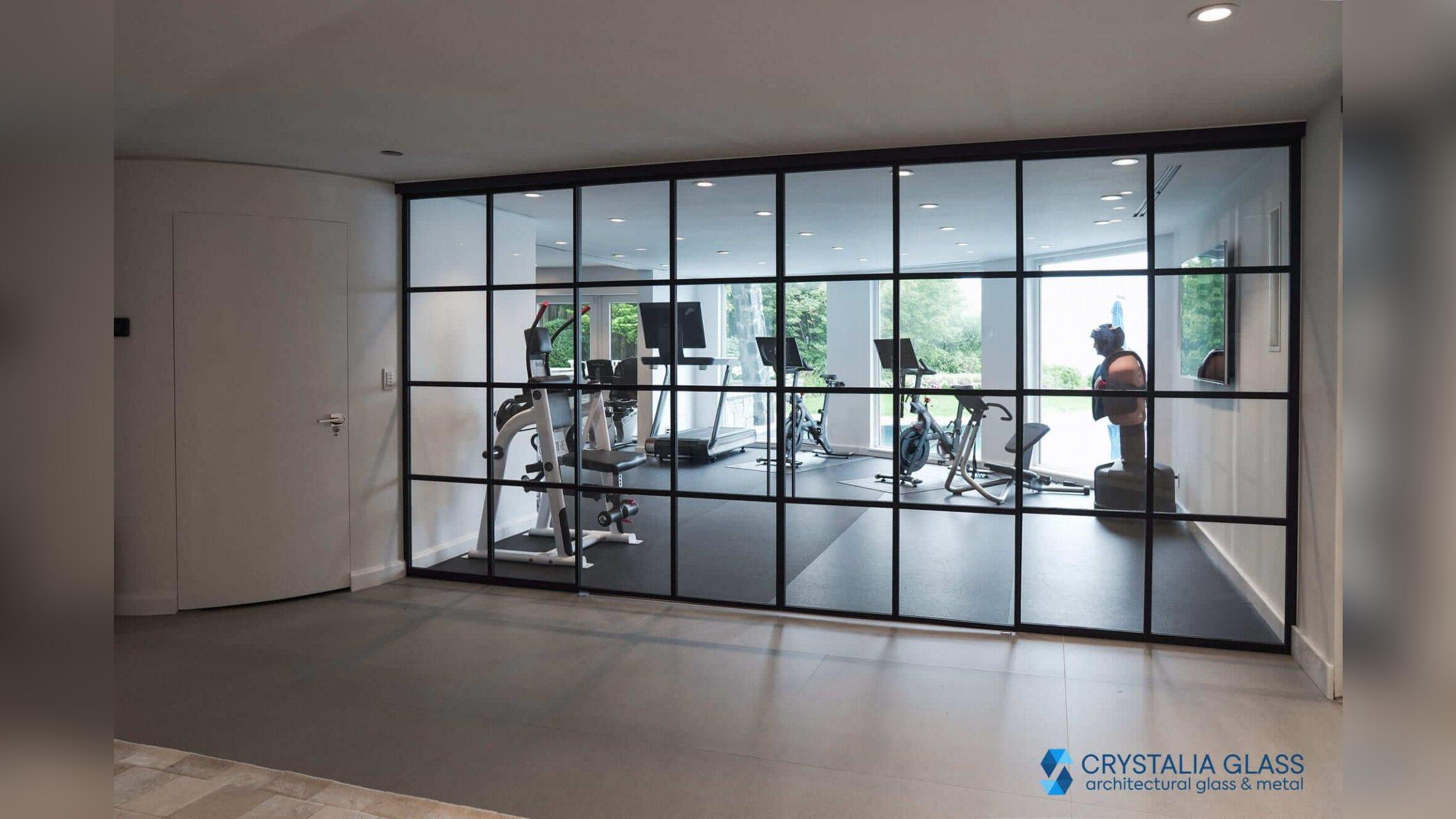 Steel Partitions – Sliding Doors