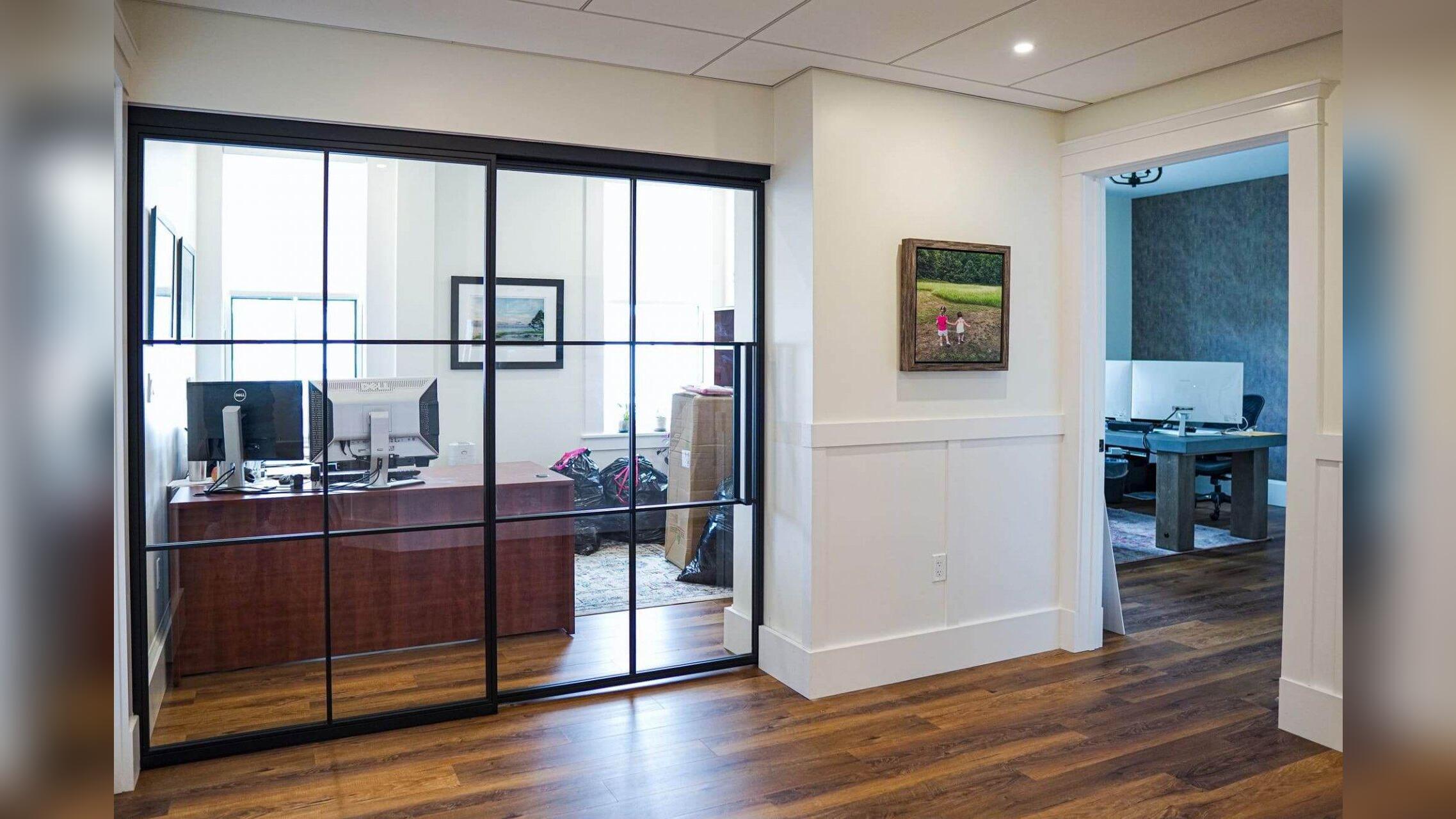 Steel Partition – Sliding Doors