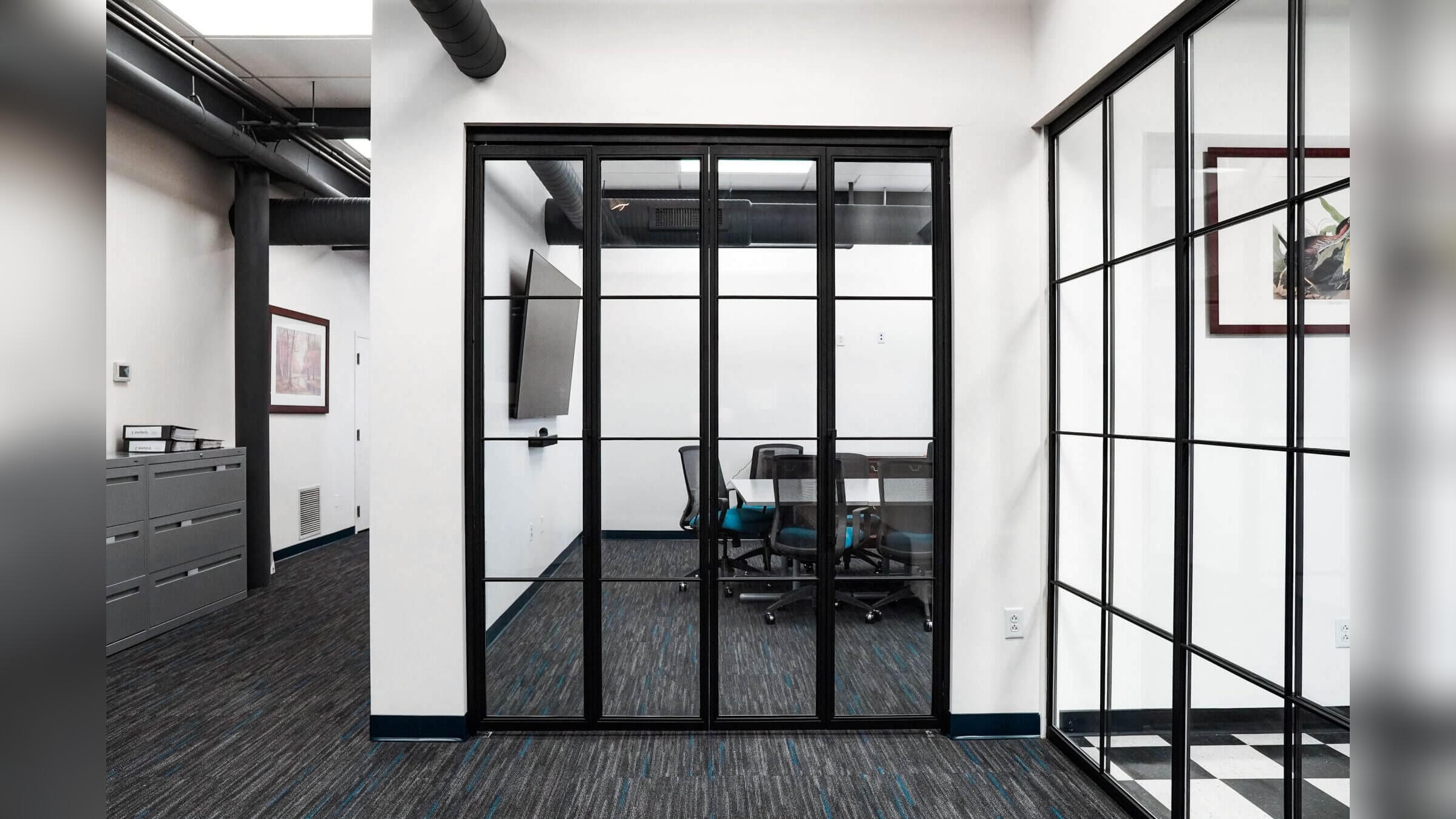 Steel Partition – Bi Folding
